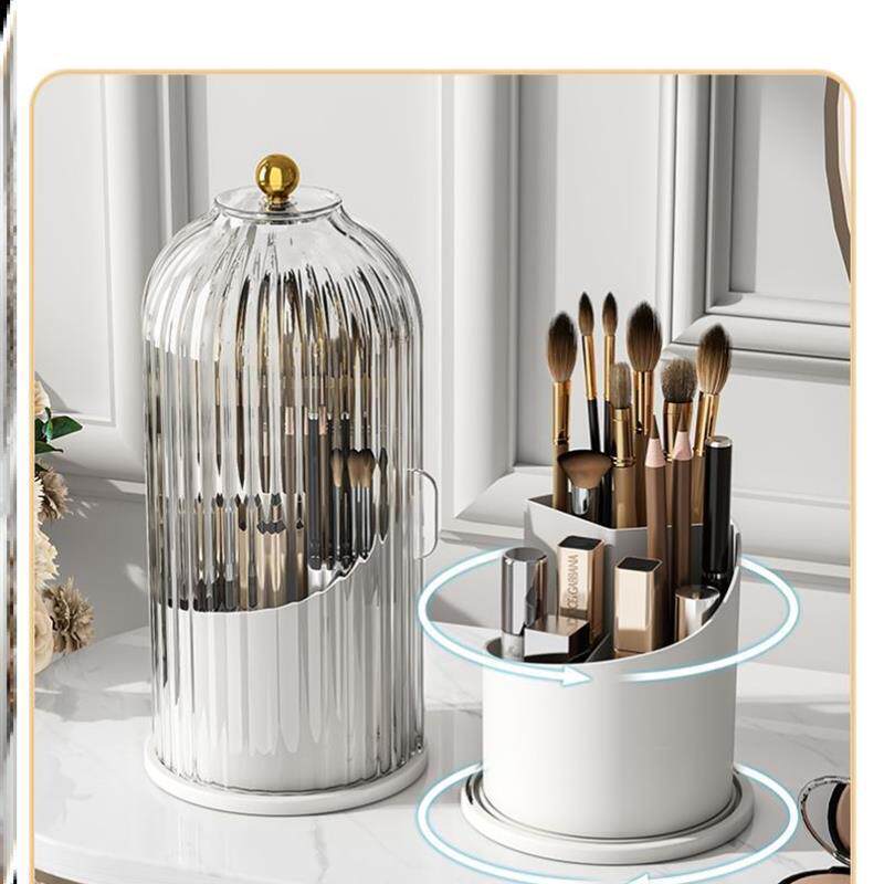 360 Degree Rotating Cosmetic Storage Box Makeup Organizer 1