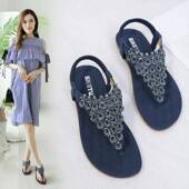 Shoes Comfort Flops Plus Flip Women Sandals Flat size 女凉鞋