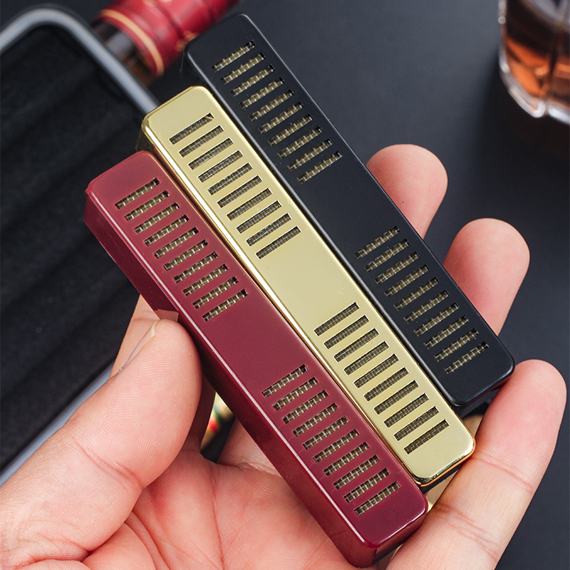 迷你塑料雪茄保湿盒加湿器便携男士雪茄配件烟斗斗草赠湿加湿长条