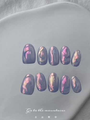 去山野中小红书夏日极光简约