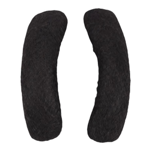 儿童汉服假发包古风盘发发髻秃子乐女古装薄款扁牛角日常两侧垫发