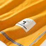 Весенний хлопковый детский лонгслив для мальчиков, осенняя белая футболка, 2022, подходит для подростков, детская одежда