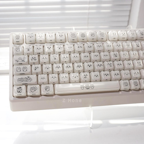 微糯水晶果冻3.0猫头键帽