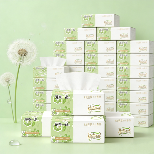 原生木浆抽纸整箱批发家用母婴宿舍可湿水面巾纸餐巾纸擦手纸厕纸 - 封面
