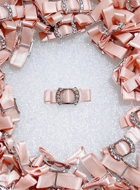 10个价宽3厘米橙色吊坠小蝴蝶结配件手工DIY材料高颜值服装辅料