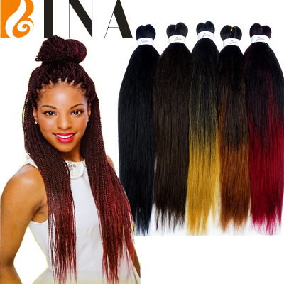 EZ大辫子非洲脏辫接发假发预拉伸