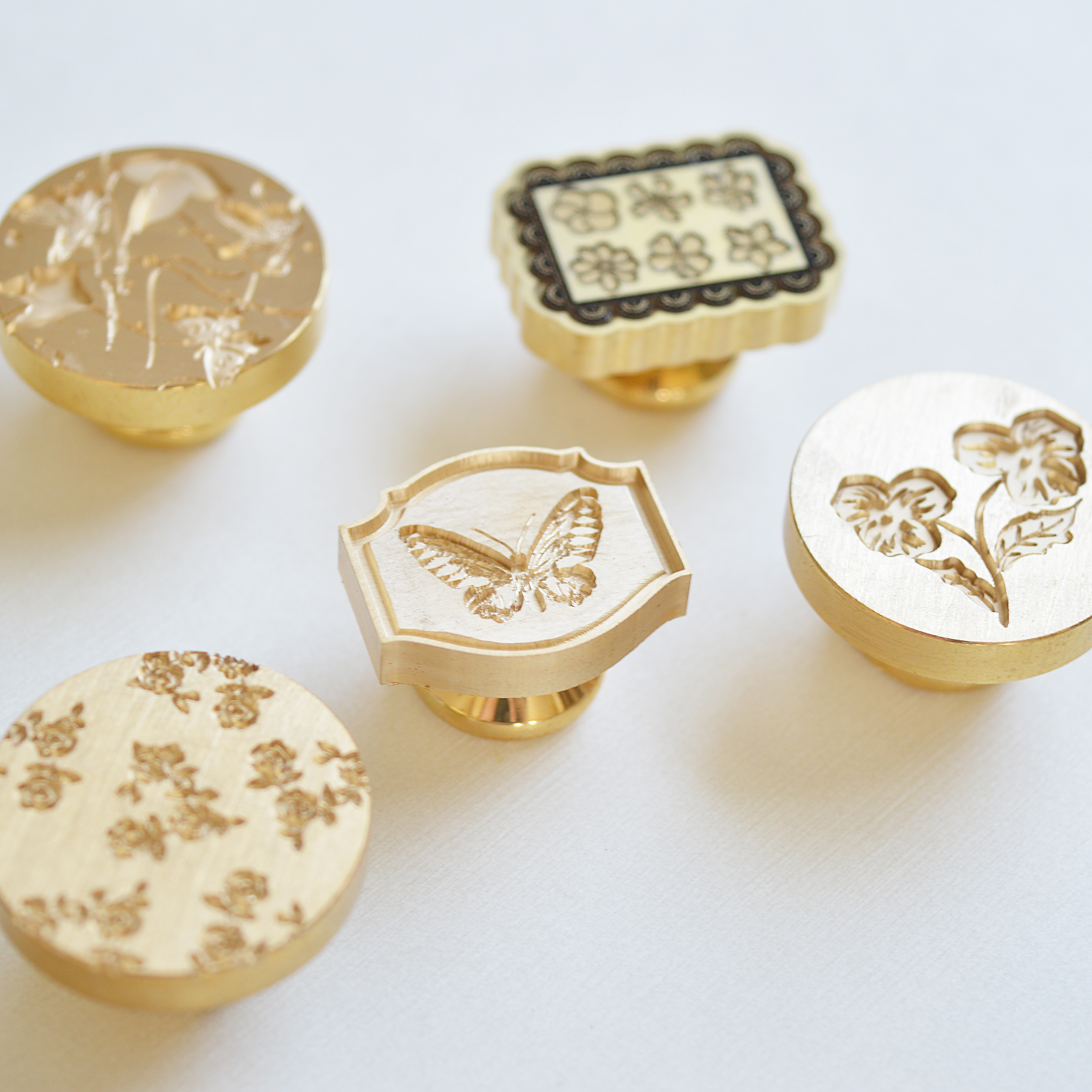 南初异形浮雕火漆印章