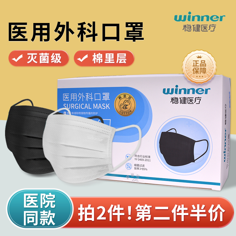 Winner稳健医疗外科口罩灭菌级别