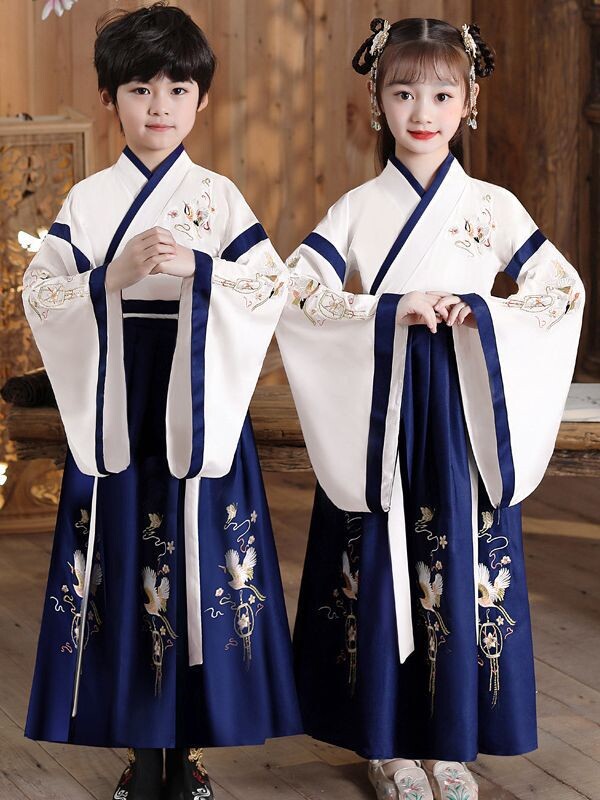 儿童汉服男童国学服演出服