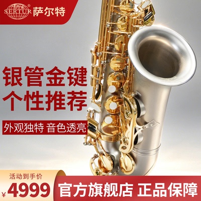 中音萨克斯乐器初学者降E旗舰店