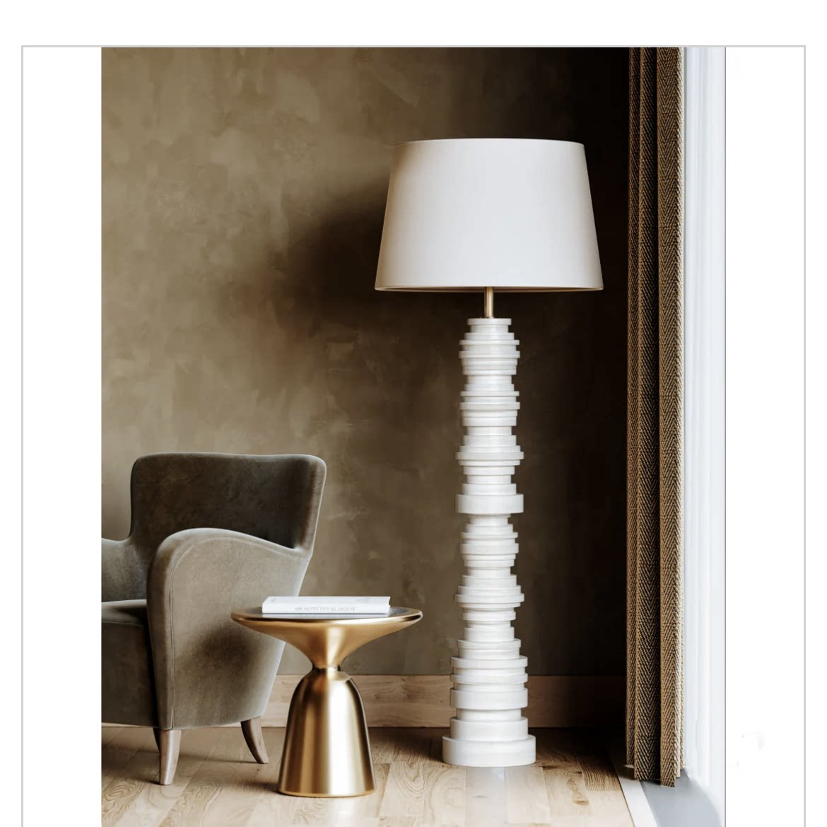 复古陶瓷落地灯客厅卧室大堂展厅落地灯简约现代落地灯