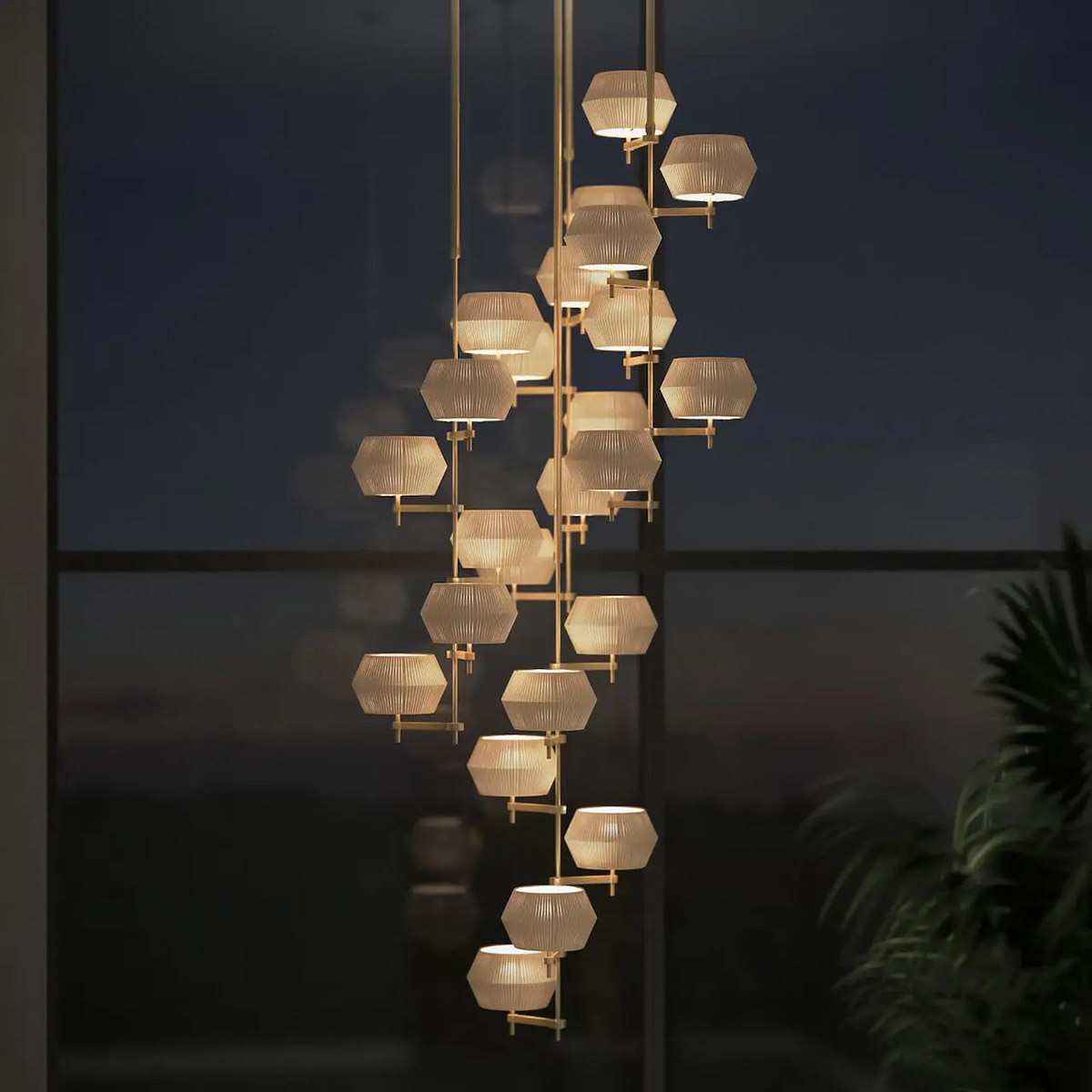 复古吊灯轻奢楼梯间过道展厅吊灯设计师新款吊灯客厅别墅吊灯