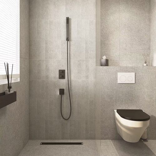 ?卫生间客厅阳台庭院墙面地砖防滑浴室全瓷柔光600*1200莱姆石瓷