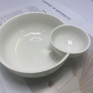 新款 虾碗 水饺碗送礼欧式 陶瓷家用子母菜碗餐具薯条装