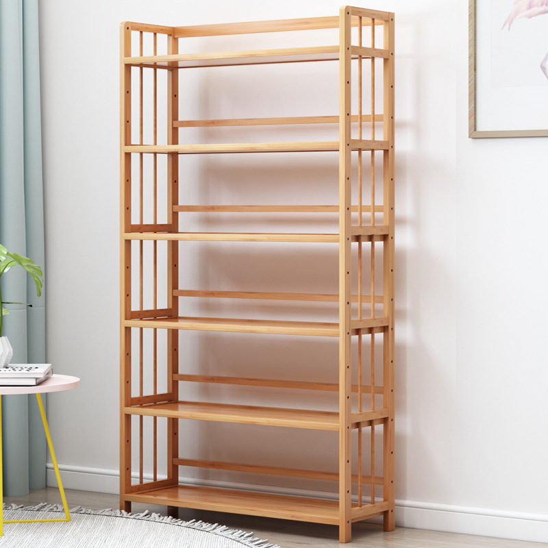书架置物架子落地儿童简易多层客厅小书柜桌上学生出租房桌面家用