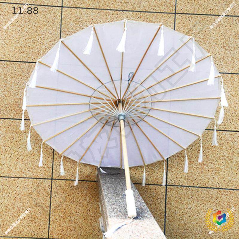 ?大红伞 舞蹈伞 纯色伞 油纸伞广场舞道具伞结婚伞古典l古风流苏