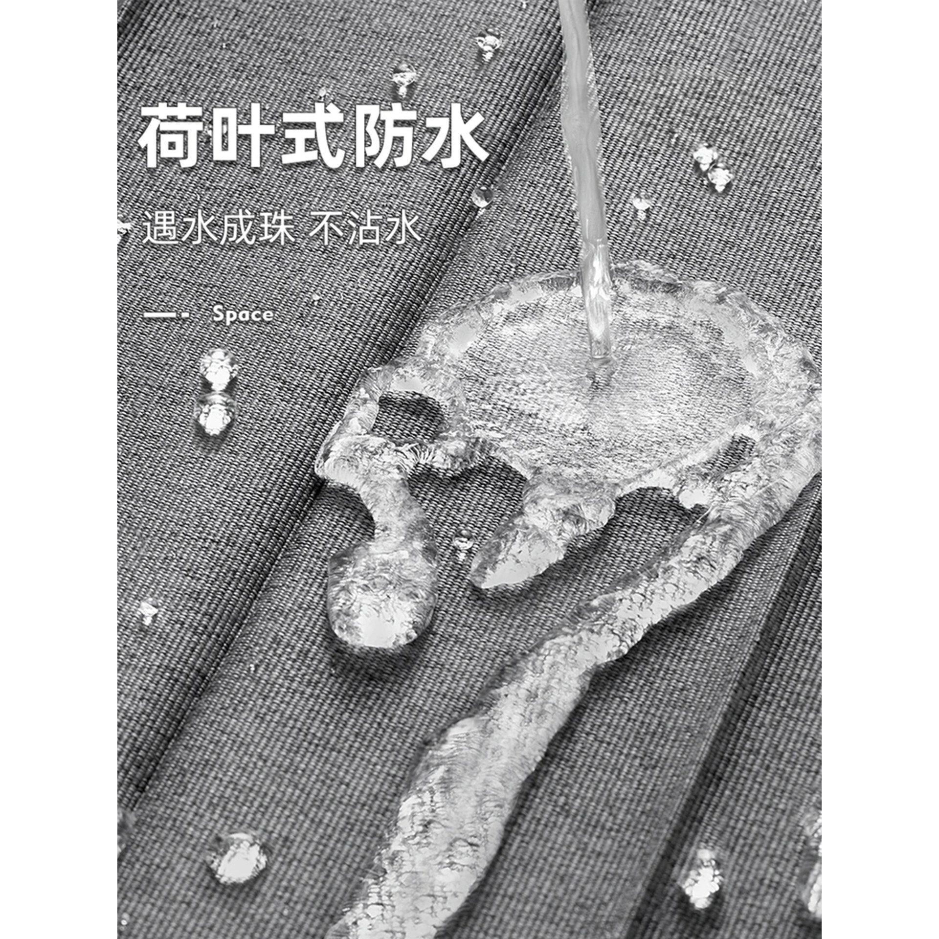 浴室浴帘防水布隔断帘磁吸折叠式套装卫生间免打孔防霉干湿分离