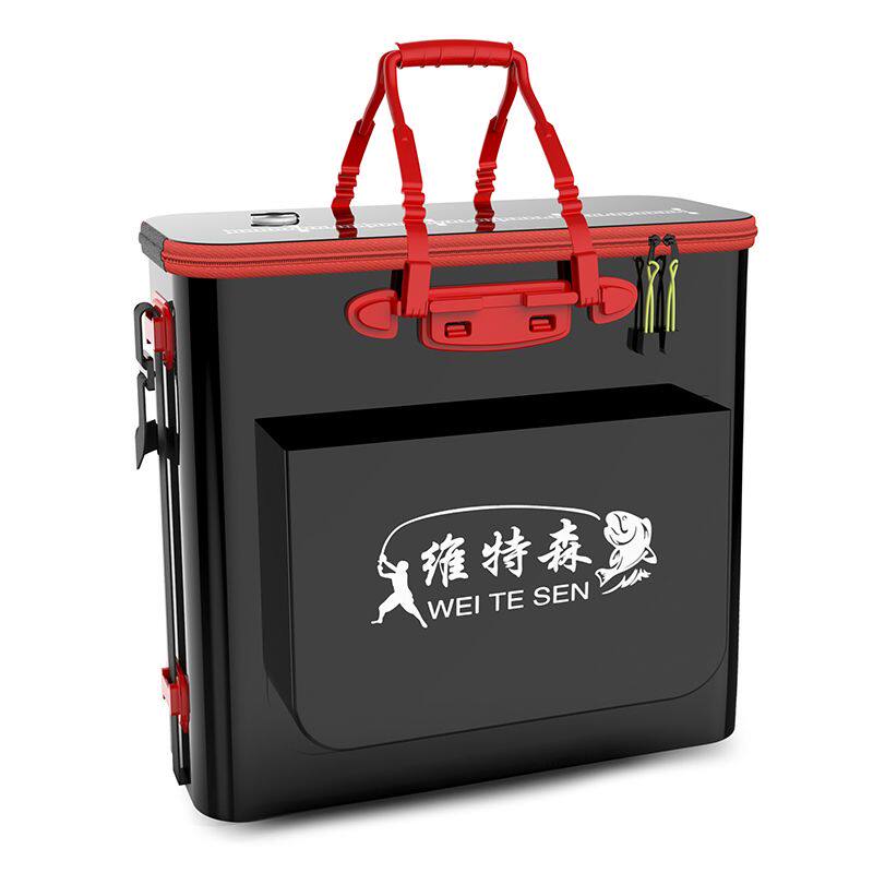 鱼箱装鱼桶加厚鱼护桶一体成型多功能钓鱼桶大号活鱼桶折叠渔仕淮