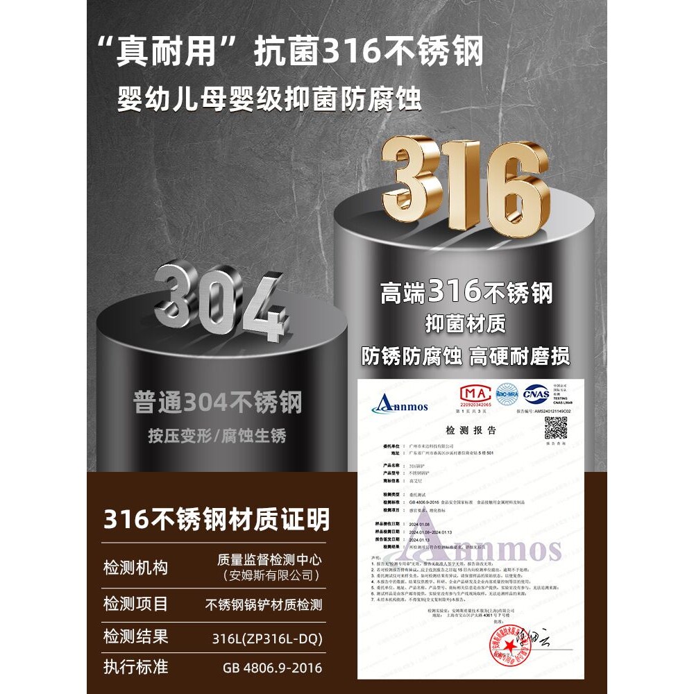 德国锅铲套装全套家用不锈钢炒菜铲子厨具汤勺炒勺漏勺七件套
