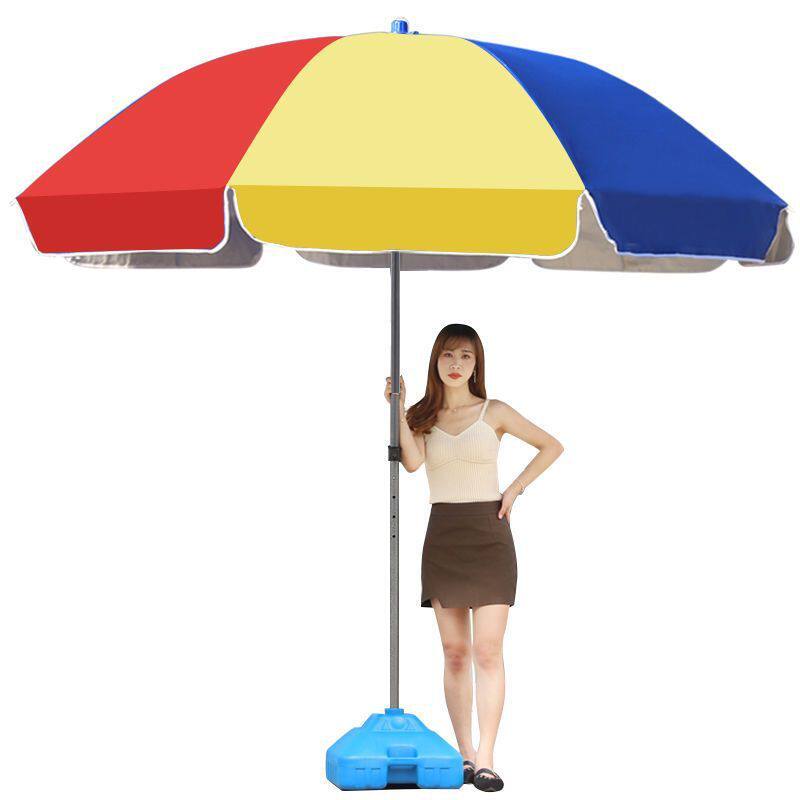 户外遮阳伞大号太阳伞做生意摆摊伞防晒庭院圆形伞大型商用庭院伞