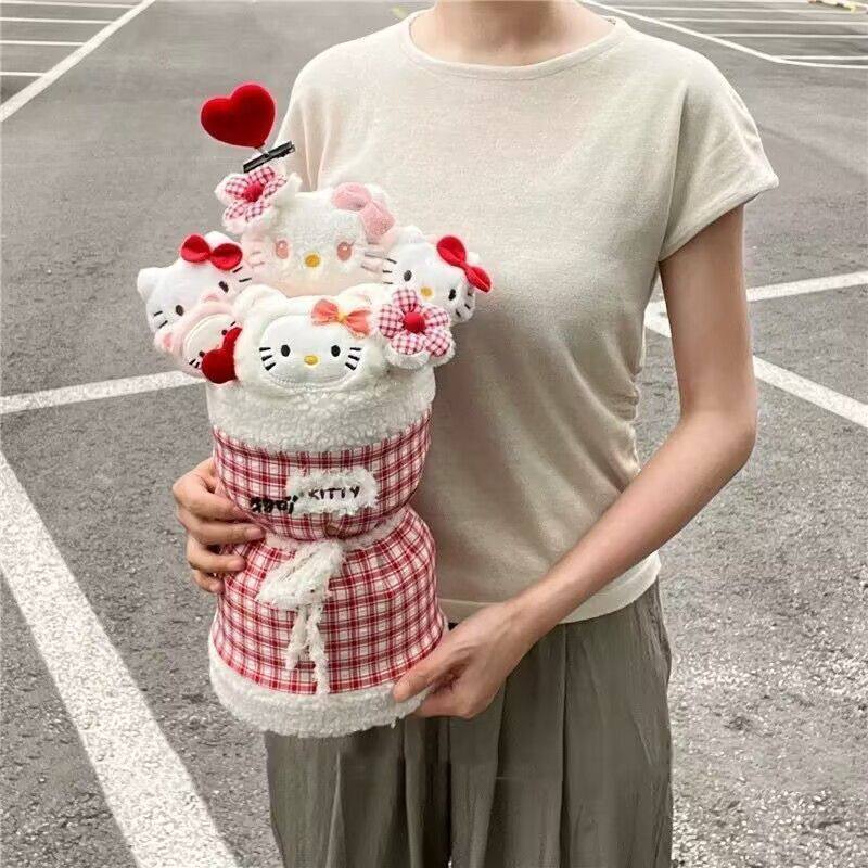 HelloKitty玩偶花束少女心可爱毛绒公仔花礼物生日毕业送闺蜜女友