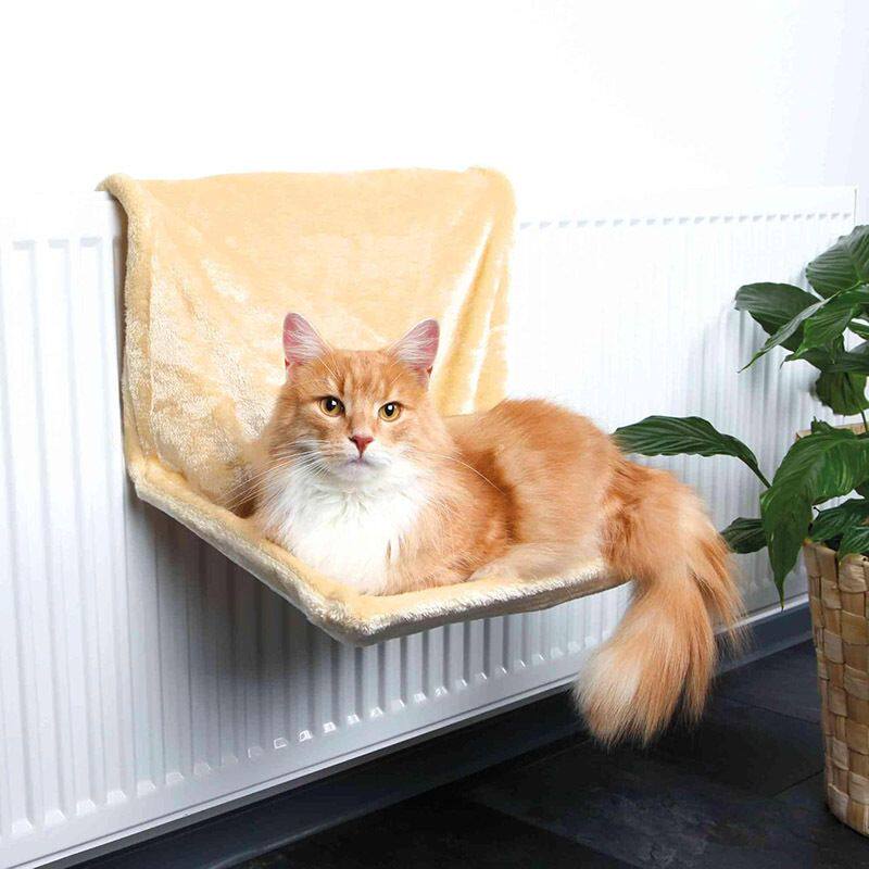 冬季保暖猫咪吊床挂床挂篮悬挂式窗台晒太阳暖气片保暖二合一藤席