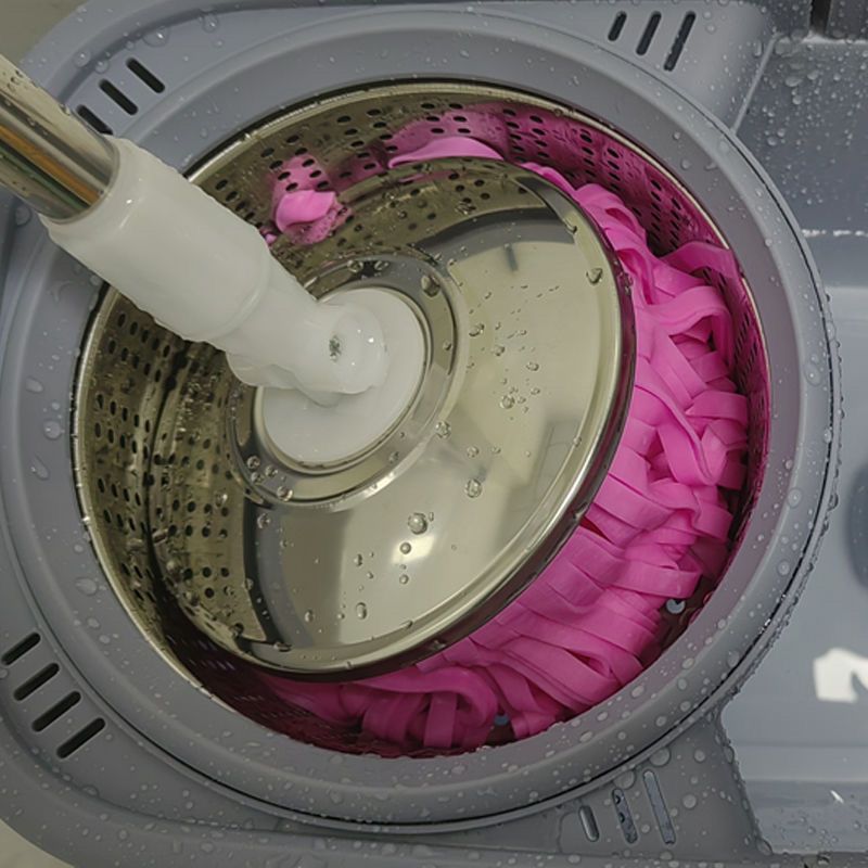 鹿皮拖把把头替换墩布懒人一拖拖布旋转拖地神器手洗通用家用发完