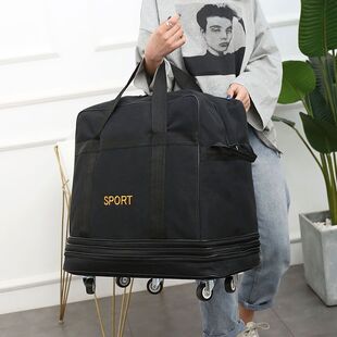 158航空托运包加厚帆布行李袋大容量搬家旅行袋背拉行李包