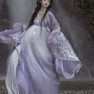 知雨意【海棠未雨】新品原创重工刺绣汉服女绣花齐胸大袖汉服春夏