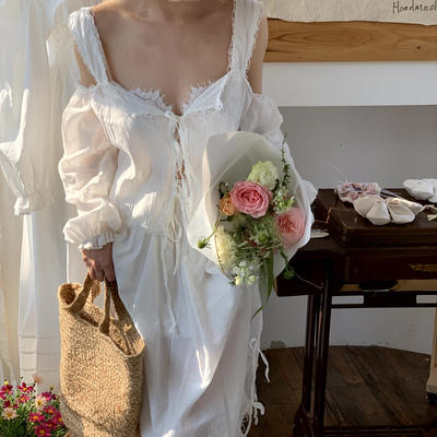 SewingDiary 原创手工缝纫蝴蝶结蕾丝套装