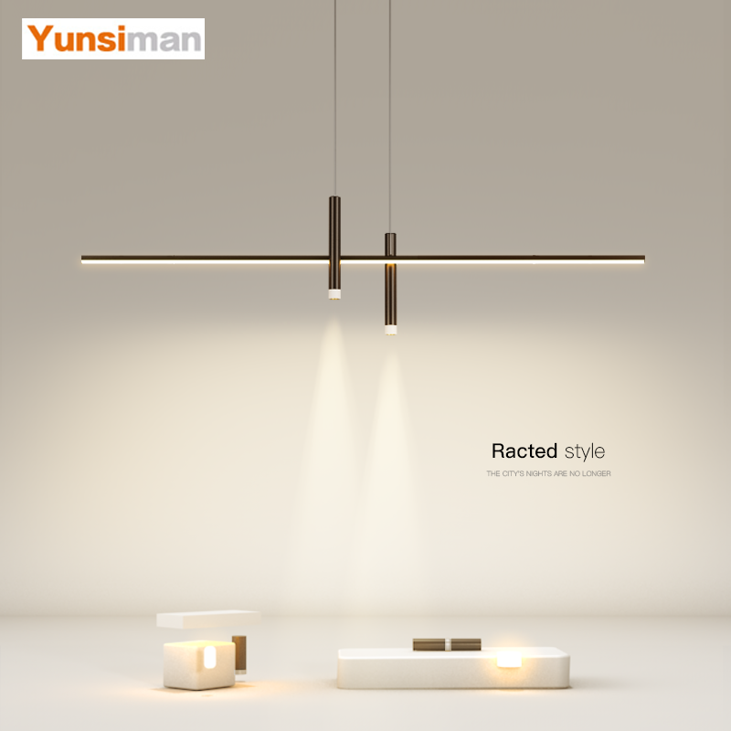 韵丝蔓创意客厅餐厅吊灯现代简约led吧台长条主卧室2025新款灯具,家装灯饰光源,餐厅吊灯,淘宝优惠券,粉丝福利购,淘宝优惠卷