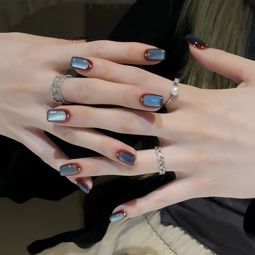 手工新款显白玻璃珠百搭轻奢猫眼