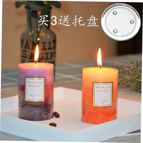 Essential Oil Scented Candles Smoked Incense Fragrance Slee1