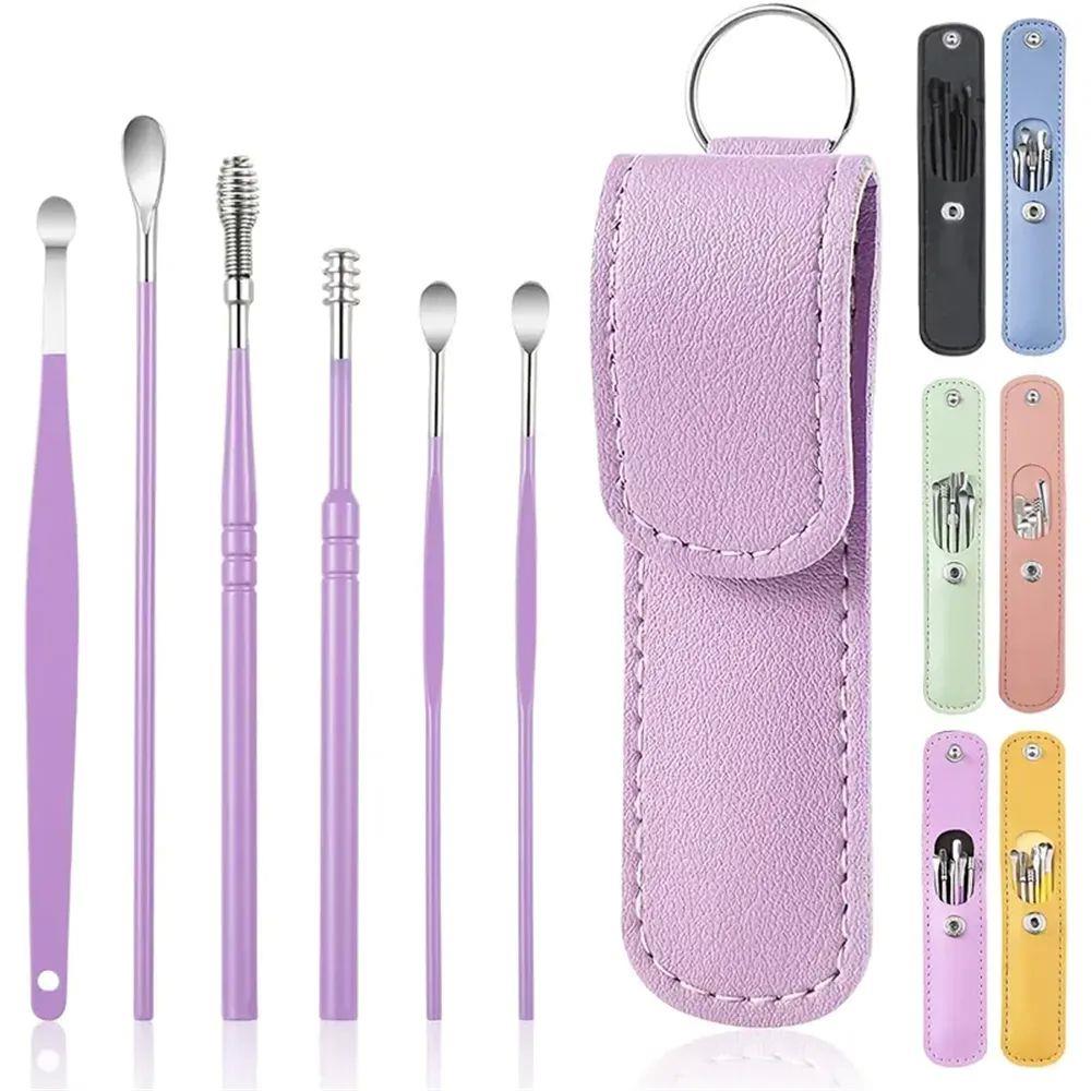 Earwax Curette Removal Kit Ear Wax Cleanser Remover Ear Pick