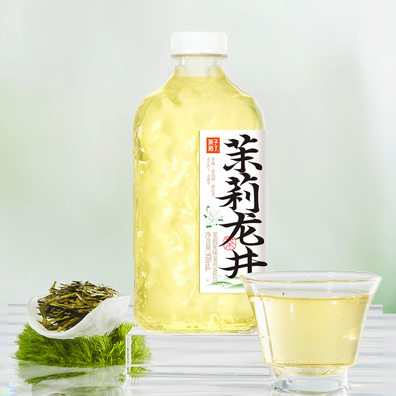 果子熟了无糖茶饮料970ml茉莉龙井0糖0脂肪0能量饮料4月产