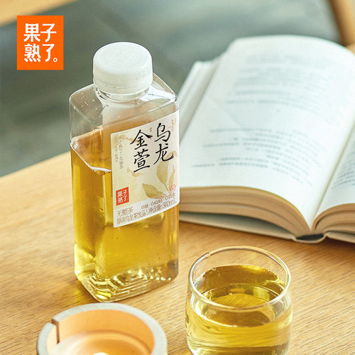 果子熟了无糖茶饮料500ml