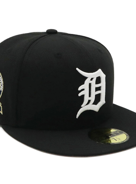 New Era 底特律老虎 Detroit Tigers  59FIFTY 侧标 平檐 棒球帽