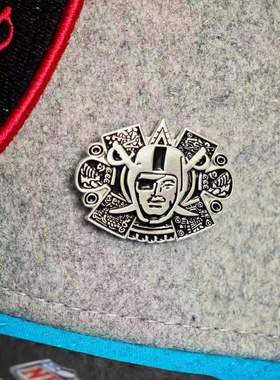 正品 Aztec Raiders Tank 奥克兰突袭者 帽子徽章 Hat PIn