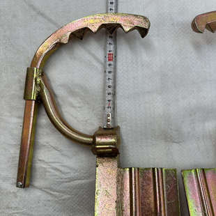 通信木杆方钢实心木杆脚扣爬杆爬树工具实心固定两牙电工木杆脚扣