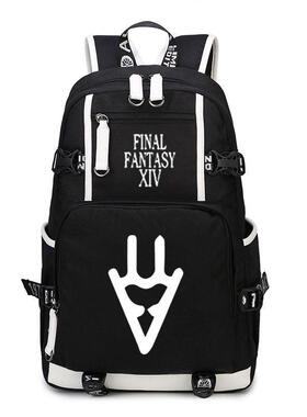 2024最终幻想14徽章FF14艾欧泽亚全职业学生大容量书包双肩背包反