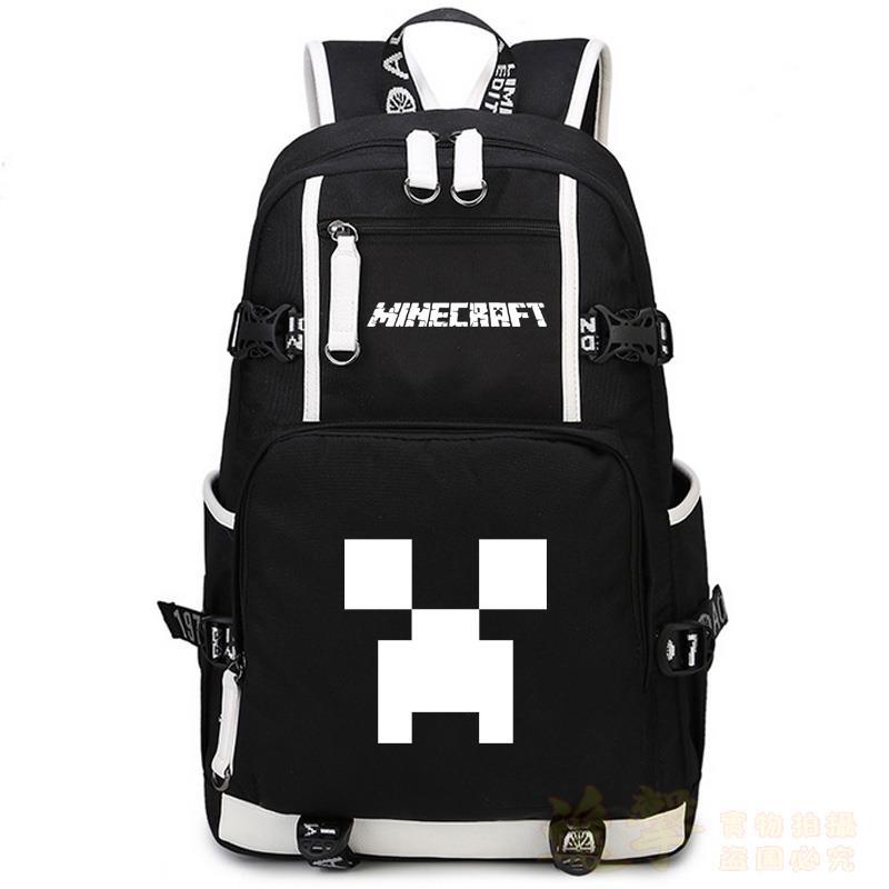 2024我的世界书包Minecraft夜光男女中小学生游戏周边双肩背包苦