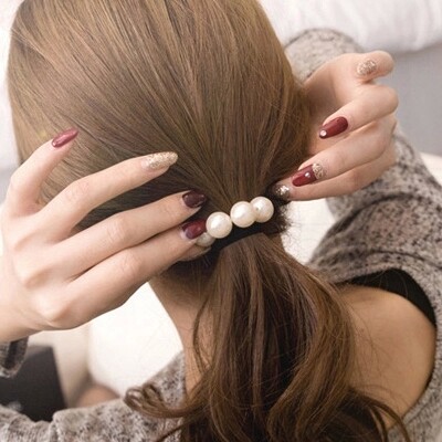 Accessoire coiffure en tissu - Ref 1202389 Image 4