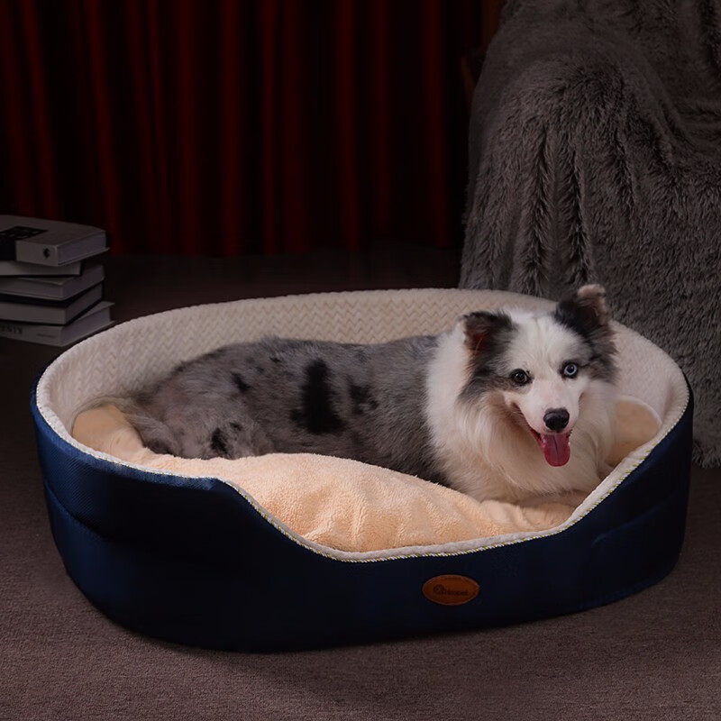 华元宠物狗窝小型犬四季通用窝可拆洗狗垫子睡觉中型犬狗床泰迪
