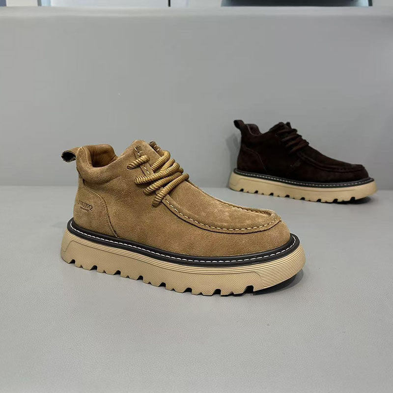 潮牌男鞋高帮秋冬2026新款厚底加绒板鞋老爹鞋时尚潮鞋运动休闲鞋,户外/登山/野营/旅行用品,户外休闲鞋,淘宝优惠券,粉丝福利购,淘宝优惠卷
