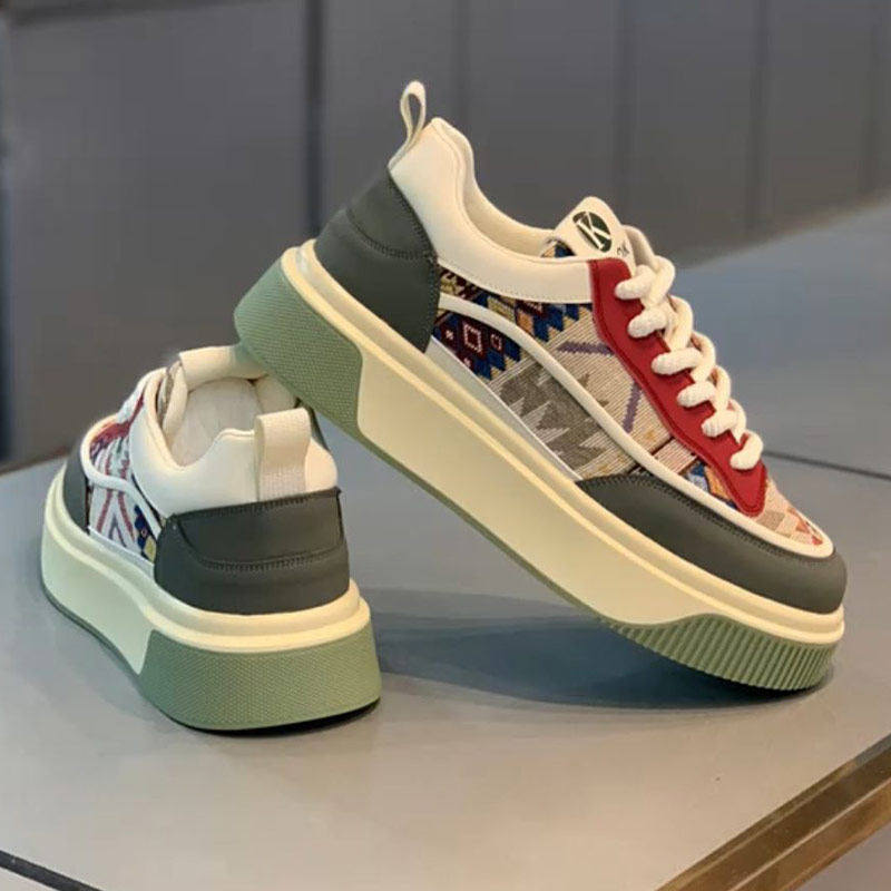 男鞋春秋季新款时尚厚底潮流板鞋百搭系带花纹透气运动休闲鞋,户外/登山/野营/旅行用品,户外休闲鞋,淘宝优惠券,粉丝福利购,淘宝优惠卷