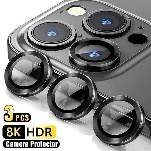3Pcs Camera Lens Glass Protector For iPhone 11 12 13 14 15