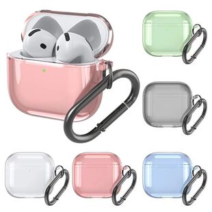 Soft TPU Transparent Headphone Case For Apple AirPods 4 For