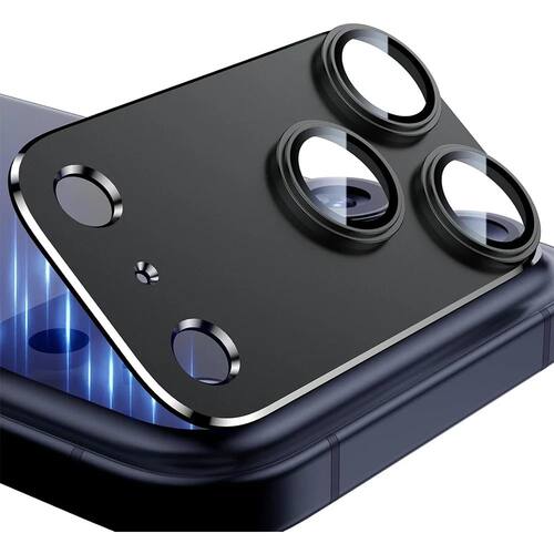 Metal Glass Camera Lens Protector Cover For iPhone 17 Pro