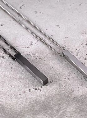 2020 Hot Fashion Rectangle Men Pendant Necklace Classic