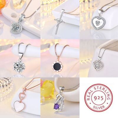 2024Fashion Clavicle Chain Necklaces Wedding Party Jewelry
